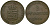 Саксен-Мейнинген 2 пфеннига 1869 Георг II (1866-1914) KM 174, Jaeger 448, AKS 215 медь 99-667