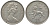 Великобритания 10 пенсов 1974 Елизавета II (1952-2022) KM 912, Spink 4231 (F1) медно-никель 4131-336