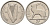 Ирландия 3 пенса 1933 заяц KM 4 никель 4588-1039