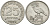 Индонезия 25 рупий 1971 венценосный голубь KM 34 медно-никель 177-1453