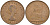 Великобритания 1 пенни 1964 Елизавета II (1952-2022) KM 897, Spink 4157 бронза 4574-232