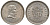 Уругвай 25 сентесимо 1960 KM 40 медно-никель 4169-764