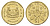 Сингапур 1 доллар 1997 барвинок KM 103 алюминиевая бронза UNC 4633-236