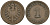 Германия 1 пфенниг 1876 D, Вильгельм I (1871-1888) KM 1, J. 1 медь 4173-827