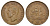 ЮАР 1 пенни 1942 Георг VI (1936-1952) KM 25 бронза 4123-232
