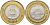 Индия 10 рупий 2012 60 лет Парламенту KM 407 биметалл UNC 95-142