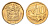 ЮАР 10 центов 2000 герб, цветок алоэ KM 161 сталь плакированная бронзой UNC 4694-764