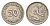 ФРГ 50 пфеннигов 1949 G KM 104, J. 379 медно-никель 4685-446