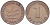 ФРГ 1 ПФЕННИГ 1950 F KM 105, J. 380 сталь плакированная медью 116-348