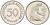ФРГ 50 пфеннигов 1969 G J 384, KM 109.1 медно-никель  PROOF  1094-4-11