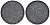 Германия 10 рейхспфеннигов 1943 G KM 101, J. 371 цинк 4121-1045