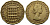 Великобритания 3 пенса 1955 Елизавета II (1952-2022) KM 900, Spink 4153 никель латунь 46-1856