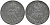 Дания 2 эре 1960 C; S, Фредерик IX (1947-1972) KM 840.2 цинк 4566-424