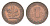 ФРГ 1 пфенниг 1949 J KM A101, J. 376 сталь плакированная бронзой 4164-119