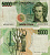 Италия 5000 лир 1985 Колизей, Беллини, подпись Fazio and Amici Pick 111c бумага 8564-31-3-1