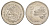 Мексика 5 песо 1980 Mo KM 485 медно-никель UNC 4637-642