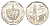 Куба 25 сентаво 2008 площадь в Тринидаде KM 577 сталь плакированная никелем 4663-332
