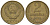 СССР 2 копейки 1986 Y 127a, Schon 76a латунь 187-422