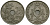 Бельгия 25 сантимов 1921 Belgique KM 68 медно-никель 4168-1234