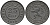 БЕЛЬГИЯ 25 САНТИМОВ 1915 BELGIQUE-BELGIE KM 82 цинк 34-1126