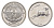 Нагорный Карабах 50 лум 2004 Антилопа KM 7 алюминий UNC 4625-1069