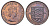 Джерси 1/12 шиллинга 1964 Елизавета II (1952-2022) KM 21 бронза 4634-415
