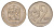 Чехословакия 2 кроны 1986 KM 75 медно-никель UNC 4678-653