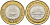 Индия 10 рупий 2012 60 лет Парламенту KM 407 биметалл UNC 95-144