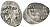 Русское Царство копейка 1547-1584 Иван IV Васильевич, Псковский  монетный двор, 0,67 ГР ГиК №79 серебро 262-359