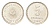 Аргентина 5 сентаво 1993 KM 109a медно-никель UNC 4664-215
