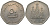 ОАЭ 50 филсов 2007 Халифа ибн Заид (2004-2022) KM 16 медно-никель UNC 4511-1035