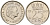 Нидерланды 25 центов 1980 Юлиана (1949-1980) KM 183 никель    4598-535