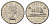 Канада 5 центов 1964 Елизавета II (1952-2022), бобр KM 57 никель 4689-342