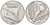 ИТАЛИЯ 10 ЛИР 1952 R, КОЛОСЬЯ, ПЛУГ KM 93 алюминий 4551-152