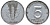 ГДР 5 ПФЕННИГОВ 1950 А алюминий 62-1135