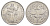 Французская Новая Каледония 2 франка 1977 KM 14 алюминий UNC 4641-144