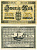 Германия, Дармштадт 20 марок 1918 - 1919 1 октября 1918 - 1 Февраля 1919, нотгельд, земля Гессен, водяной знак перепечатка, № номер снежинка, с перфорацией Geiger 092.09а  бумага  UNC (пресс) 8613-33-2-1