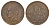Греция 10 лепт 1882 A, Георг I (1863-1913) KM 55 медь 4653-744