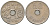 Япония 50 йен 1971 Yr. 46, Хирохито (1926-1989) KM 81 медно-никель 4181-241