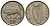 Ирландия 5 пенсов 1993 бык KM 28 медно-никель 4136-921