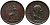 Великобритания 1/2 пенни 1806 Георг III (1760-1820) KM 662, Spink 3781 медь 1518-911