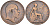 Великобритания 1 пенни 1905 Эдуард VII (1901-1910) KM 794.2, Spink 3990 бронза 4590-1141