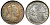 Гонконг 10 центов 1902 Эдуард VII (1901-1910) KM 13 серебро UNC 91-742
