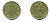 ЧИЛИ 10 ПЕСО 2008 ГЕНЕРАЛ БЕРНАРДО О ХИГГИНС KM 228.2 никель-бронза 37-325