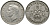Великобритания 1 шиллинг 1947 Георг VI (1936-1952), Шотландский герб KM 864, Spink 4104 медно-никель 4171-557