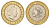 Великобритания 2 фунта 2001 Елизавета II (1952-2022) KM 994, Spink 4570 (K9) биметалл aUNC 4110-1335