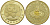Китай 1 юань 2008 XXIX Летние Олимпийские игры 2008 года в Пекине, символика, фехтование KM 1811 латунь PROOF 1072-10-43