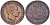 ИСПАНИЯ 5 СЕНТИМО 1879 ОМ, АЛЬФОНСО XII (1874-1885) KM 674 бронза 31-1053
