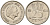 Нидерланды 25 центов 1964 Юлиана (1949-1980) KM 183 никель    4598-423
