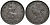 Великобритания 1 фартинг 1860 Виктория (1837-1901), зубчатая кайма KM 747.2, Spink 3958 бронза 4548-1047